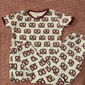 Kickee Pants short sleeve pajamas